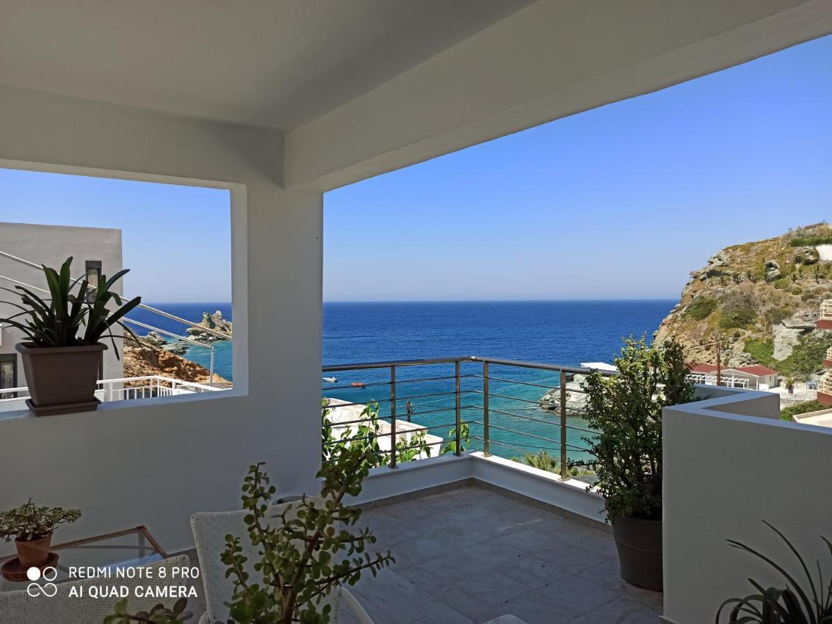 Popis Sea View Apartments Agia Pelagia  Buitenkant foto