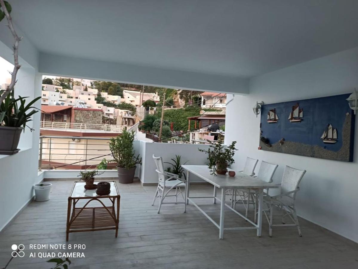 Popis Sea View Apartments Agia Pelagia  Buitenkant foto