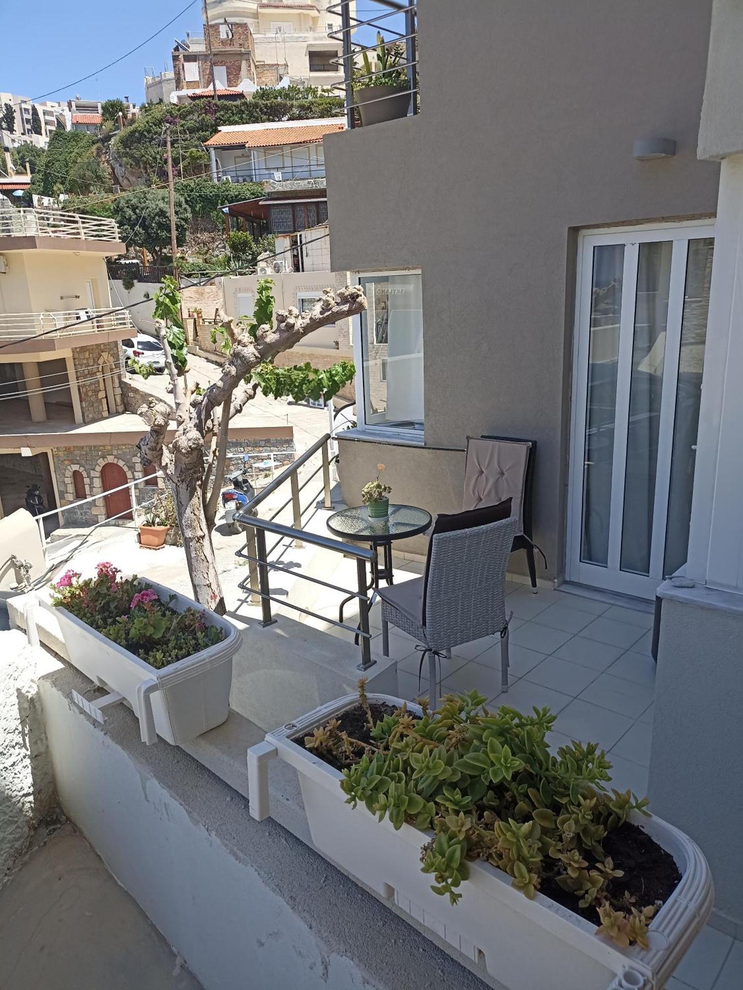 Popis Sea View Apartments Agia Pelagia  Buitenkant foto