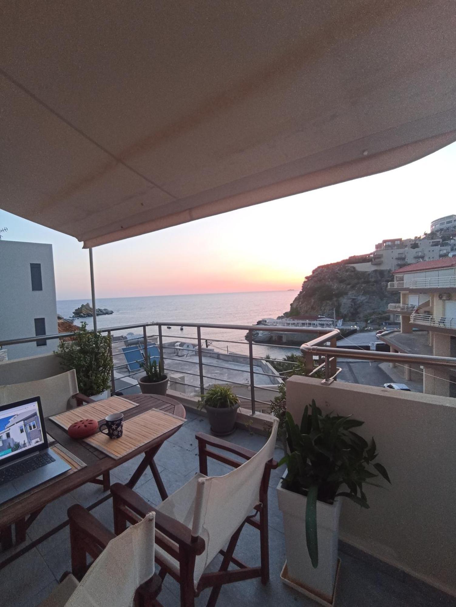 Popis Sea View Apartments Agia Pelagia  Buitenkant foto