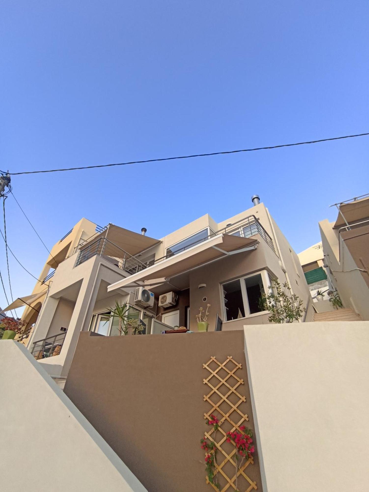 Popis Sea View Apartments Agia Pelagia  Buitenkant foto