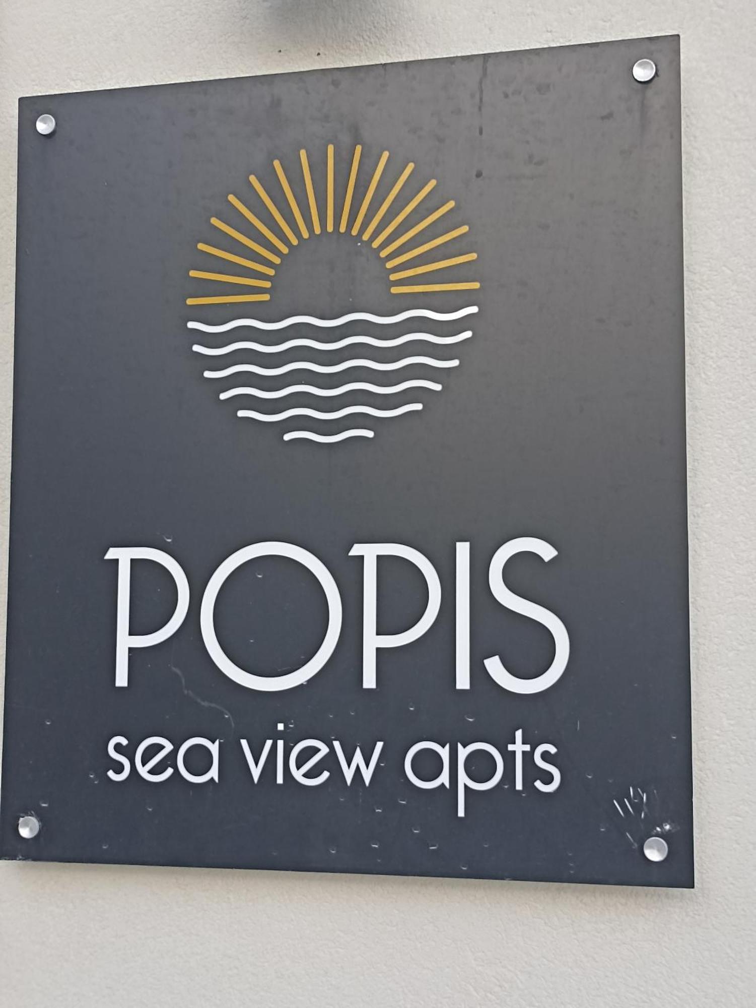 Popis Sea View Apartments Agia Pelagia  Buitenkant foto