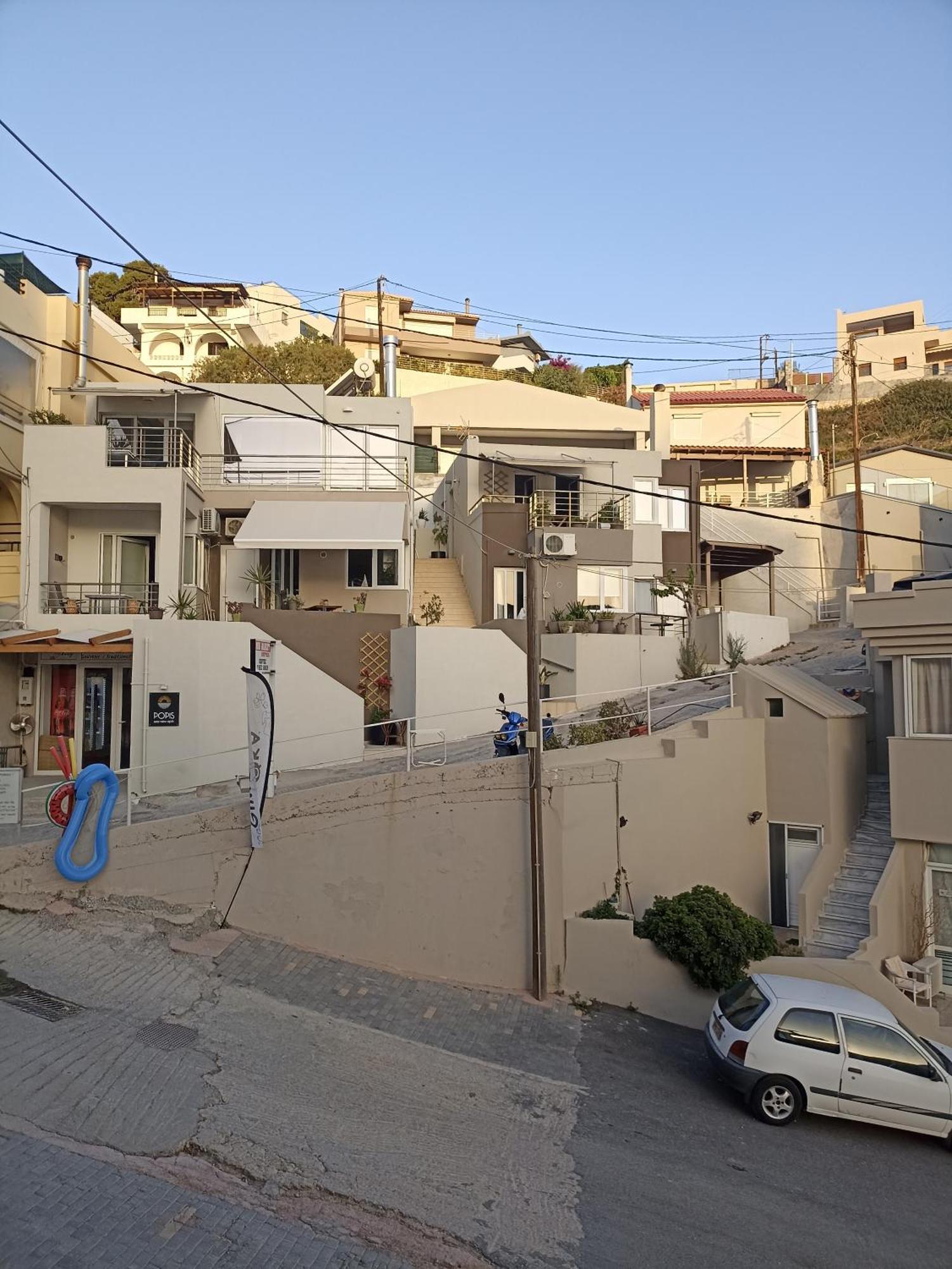 Popis Sea View Apartments Agia Pelagia  Buitenkant foto