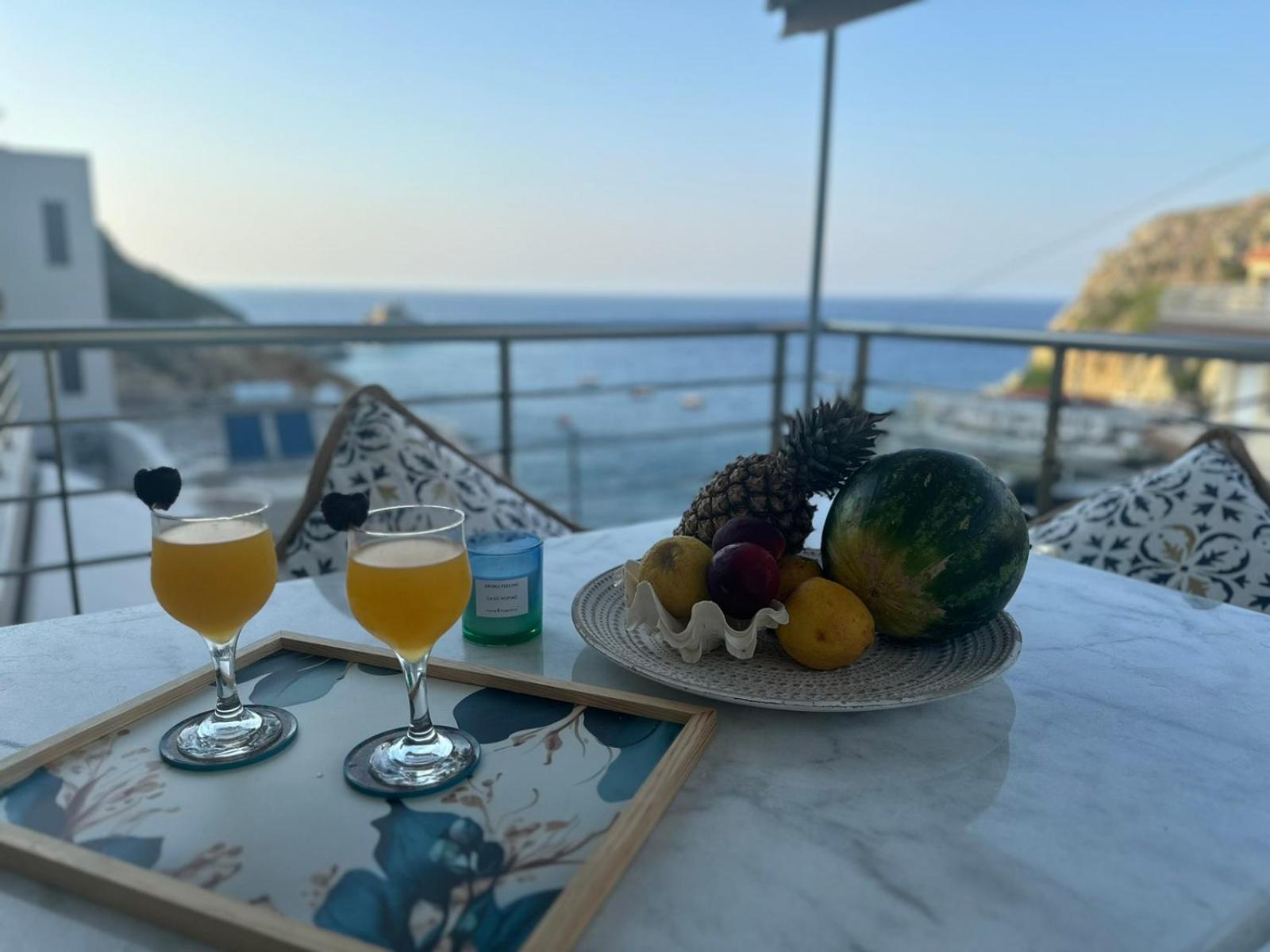 Popis Sea View Apartments Agia Pelagia  Buitenkant foto