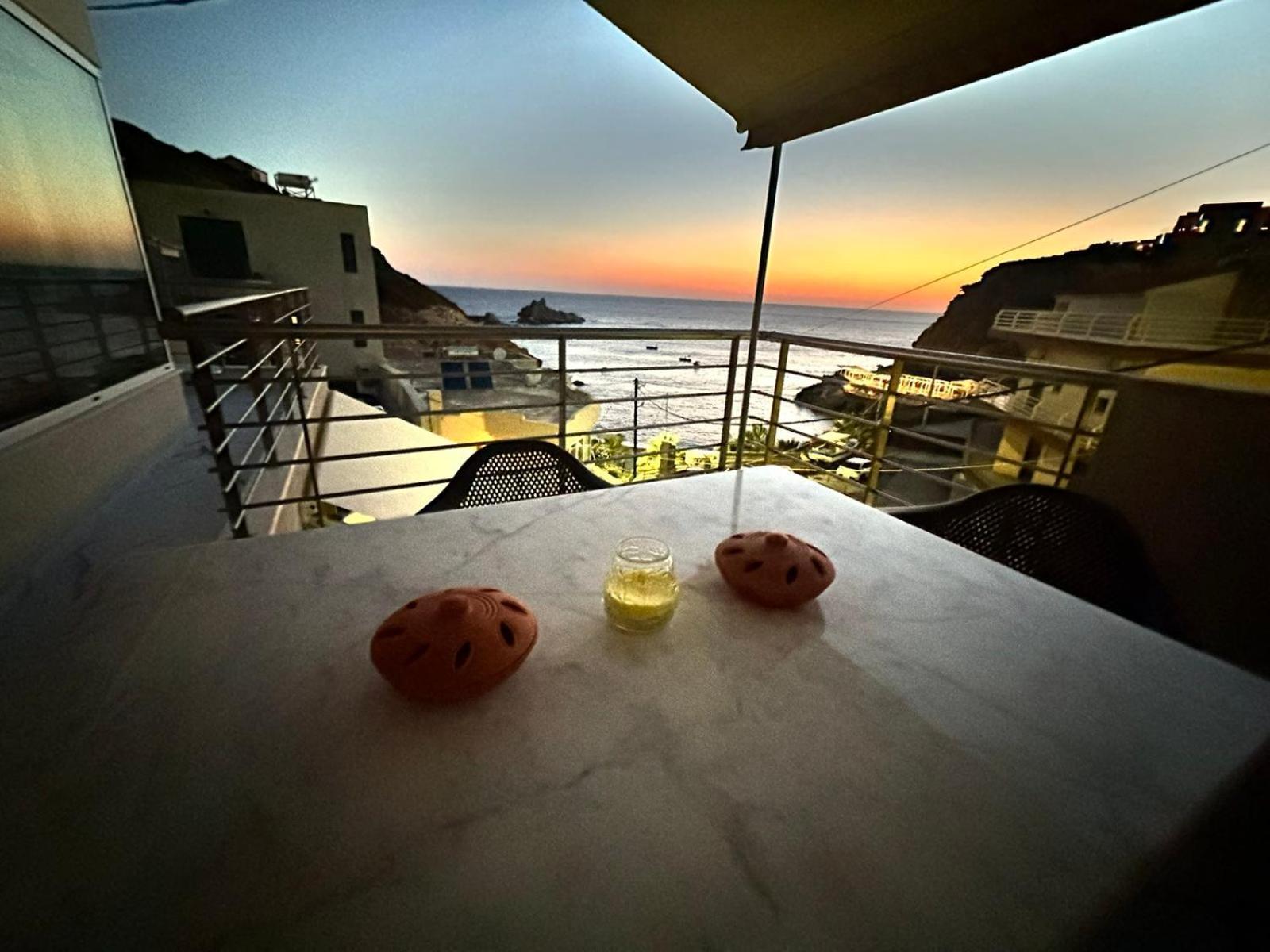 Popis Sea View Apartments Agia Pelagia  Buitenkant foto