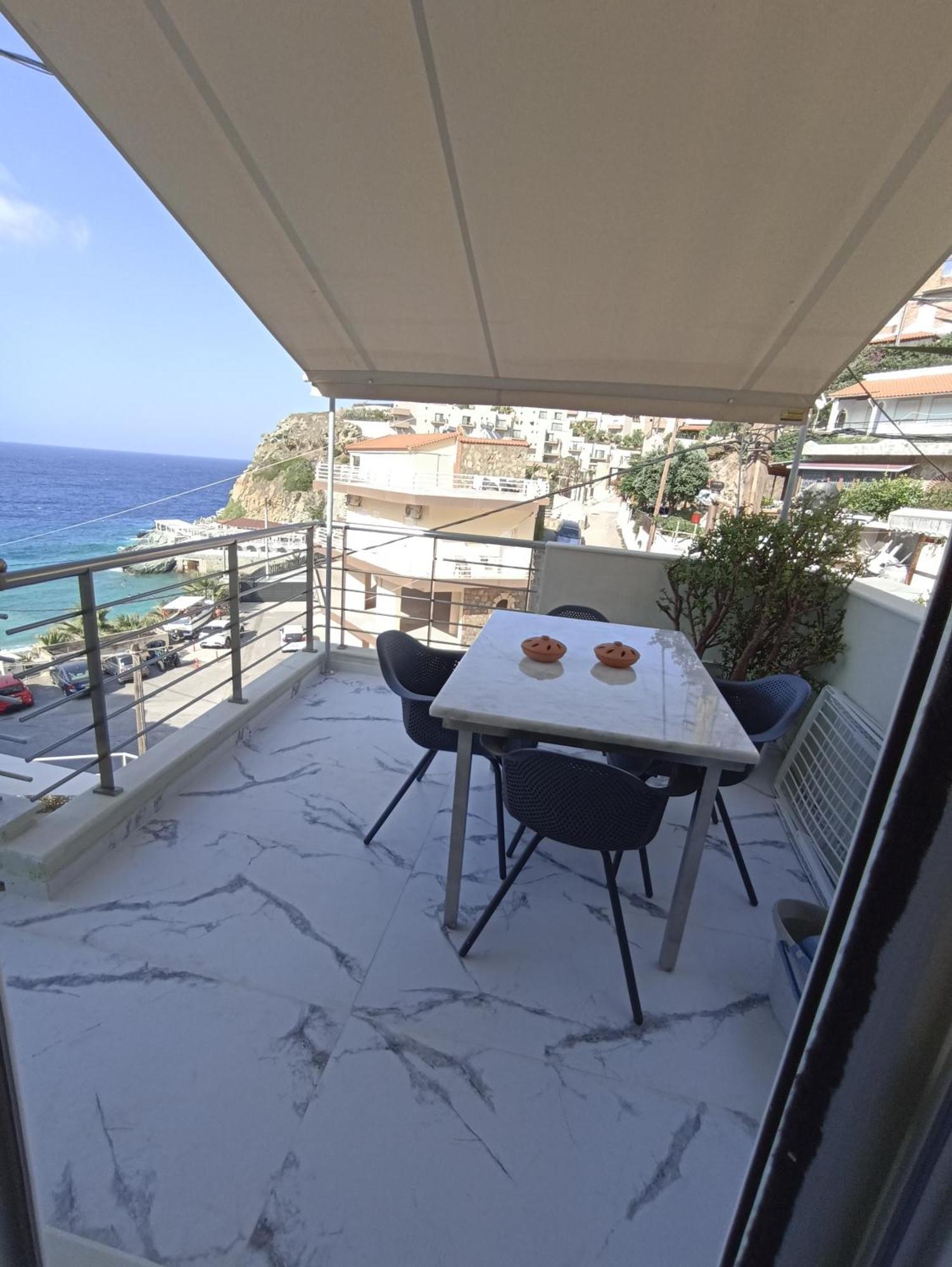 Popis Sea View Apartments Agia Pelagia  Buitenkant foto