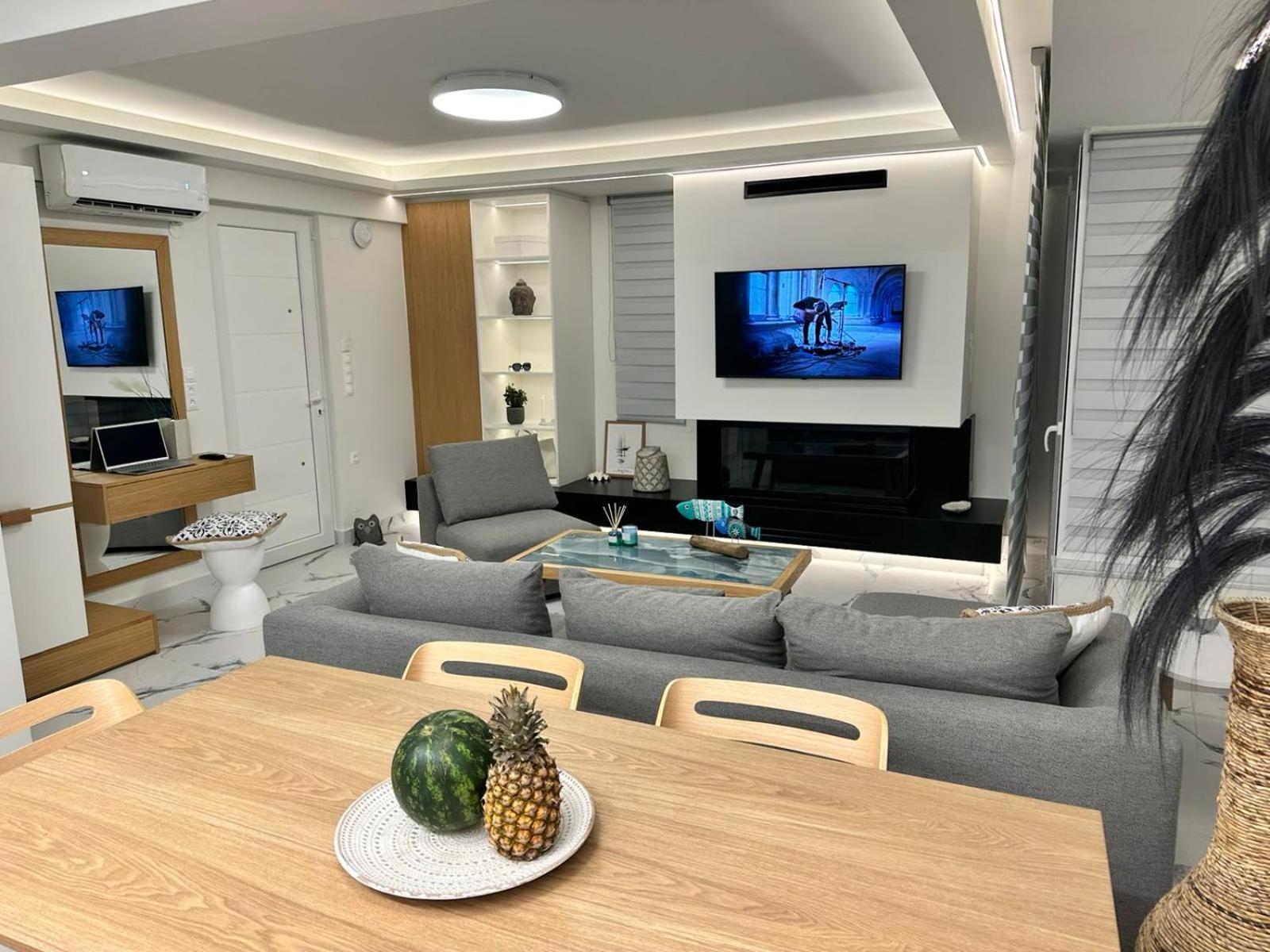 Popis Sea View Apartments Agia Pelagia  Buitenkant foto